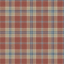 CA10901 Inveraray Red and Blue Wallpaper by Carl Robinson for Today In