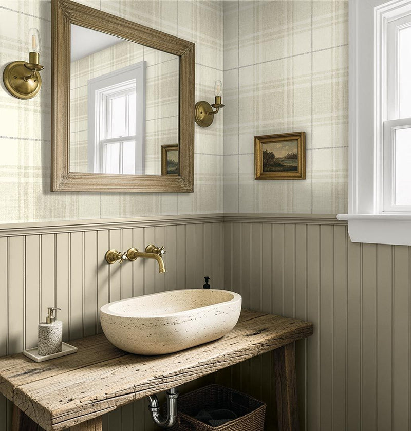 CA11205 Aberdeen Light Cream Wallpaper by Carl Robinson for Today Inte
