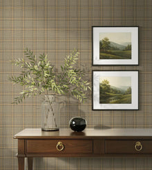 CA11306 St Andrews Brown Wallpaper by Carl Robinson for Today Interior
