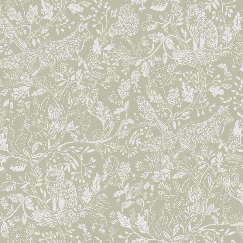 Cademuir Sage Wallpaper by Voyage Maison | CADEMUI/WPO/SAG
