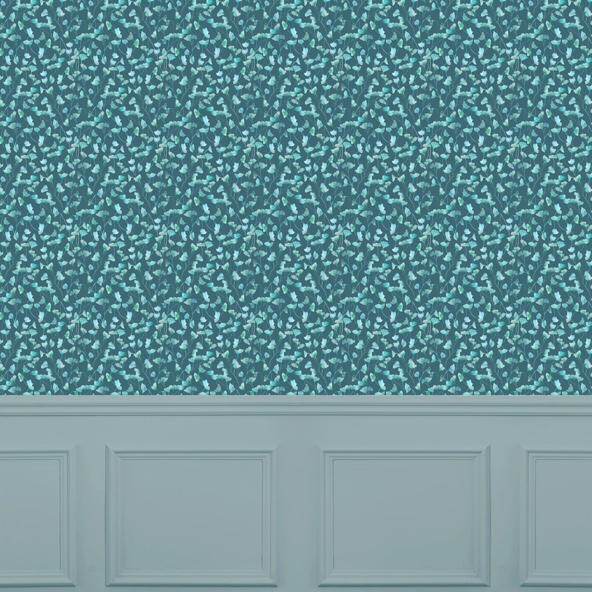 Cala Teal European Summer Wallpaper by Voyage Maison | CALA/WPO/TEA