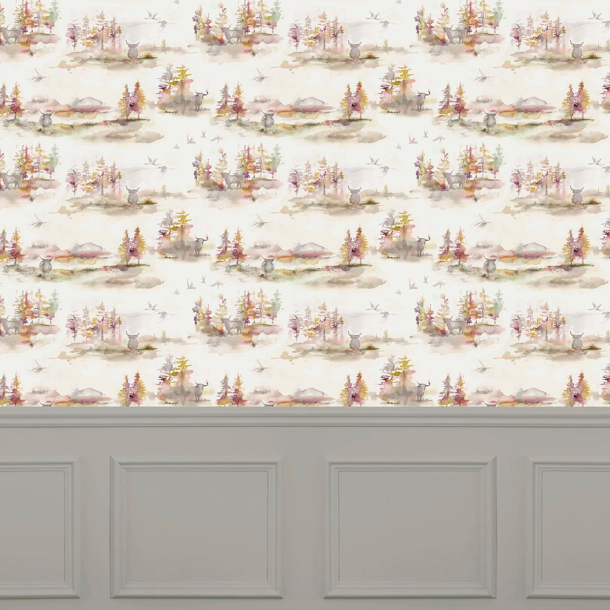 Caledonian Forest Plum Wallpaper by Voyage Maison | CALEDON/WPO/PLU