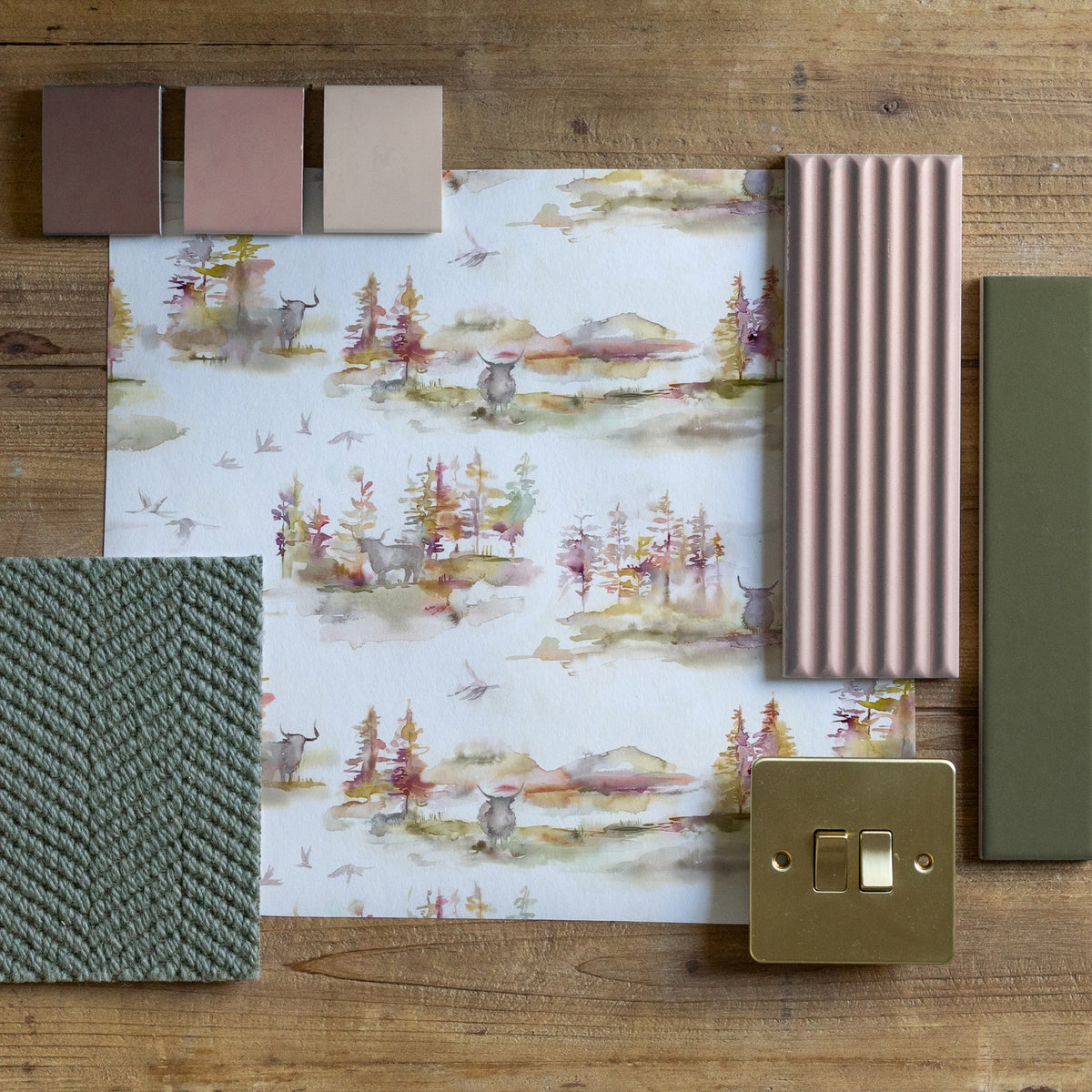 Caledonian Forest Plum Wallpaper by Voyage Maison | CALEDON/WPO/PLU
