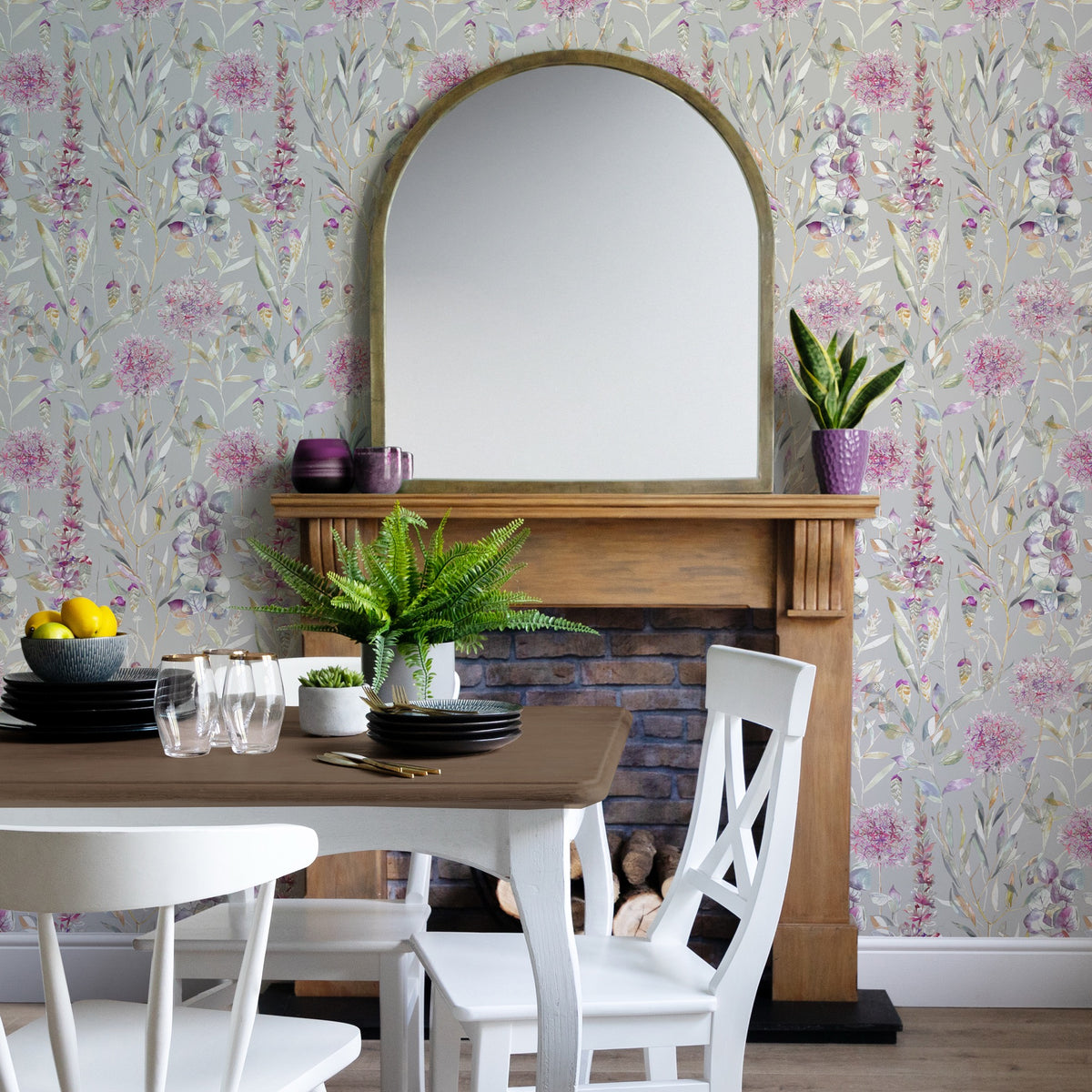 Carneum Raspberry Wallpaper by Voyage Maison | CARNEUM/WPO/RAS