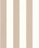 Linen Lines Taupe Mix & Stripes Wallpaper by Caselio