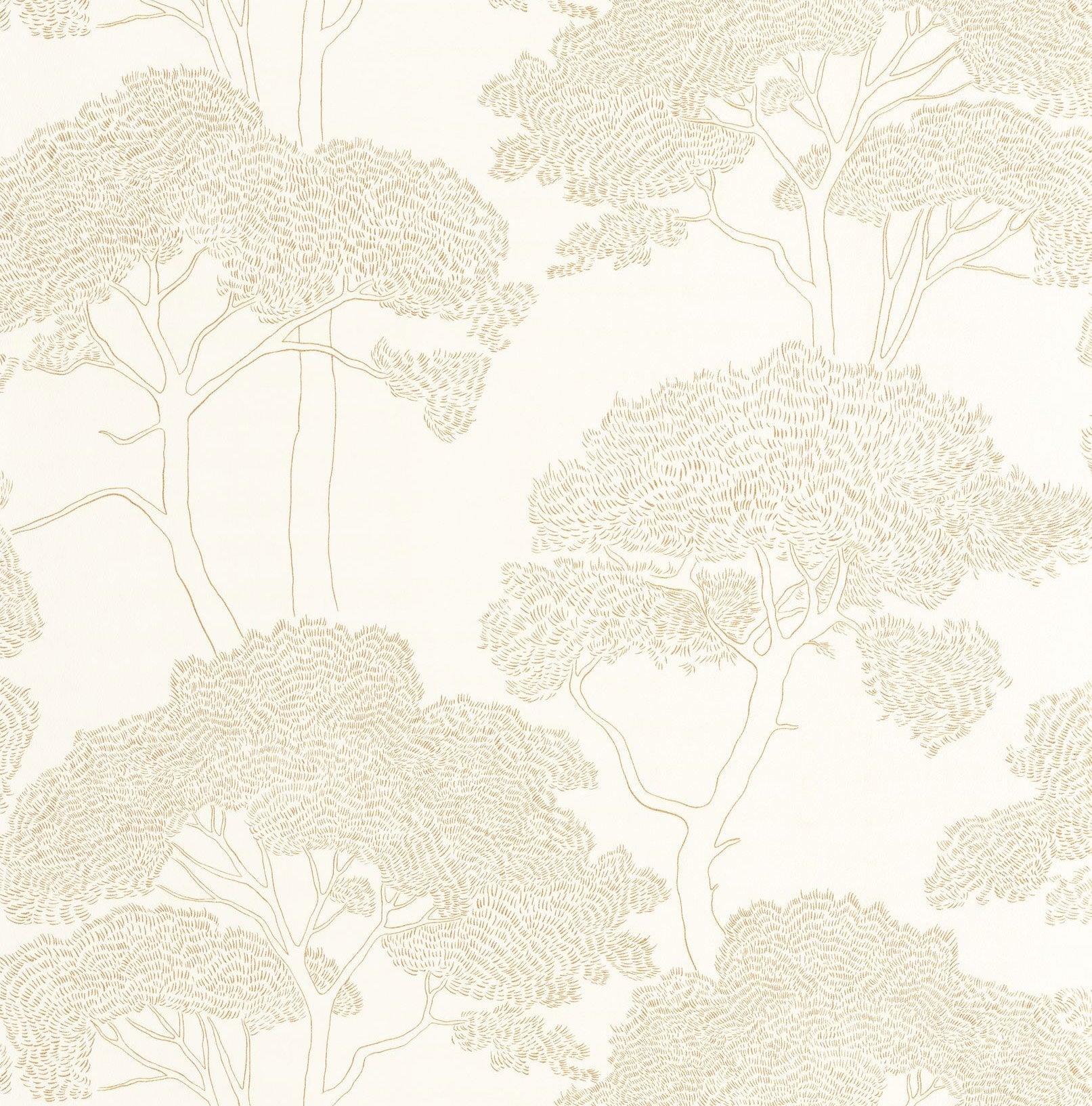 105430214 La Ciotat Blanc Or Wallpaper by Caselio