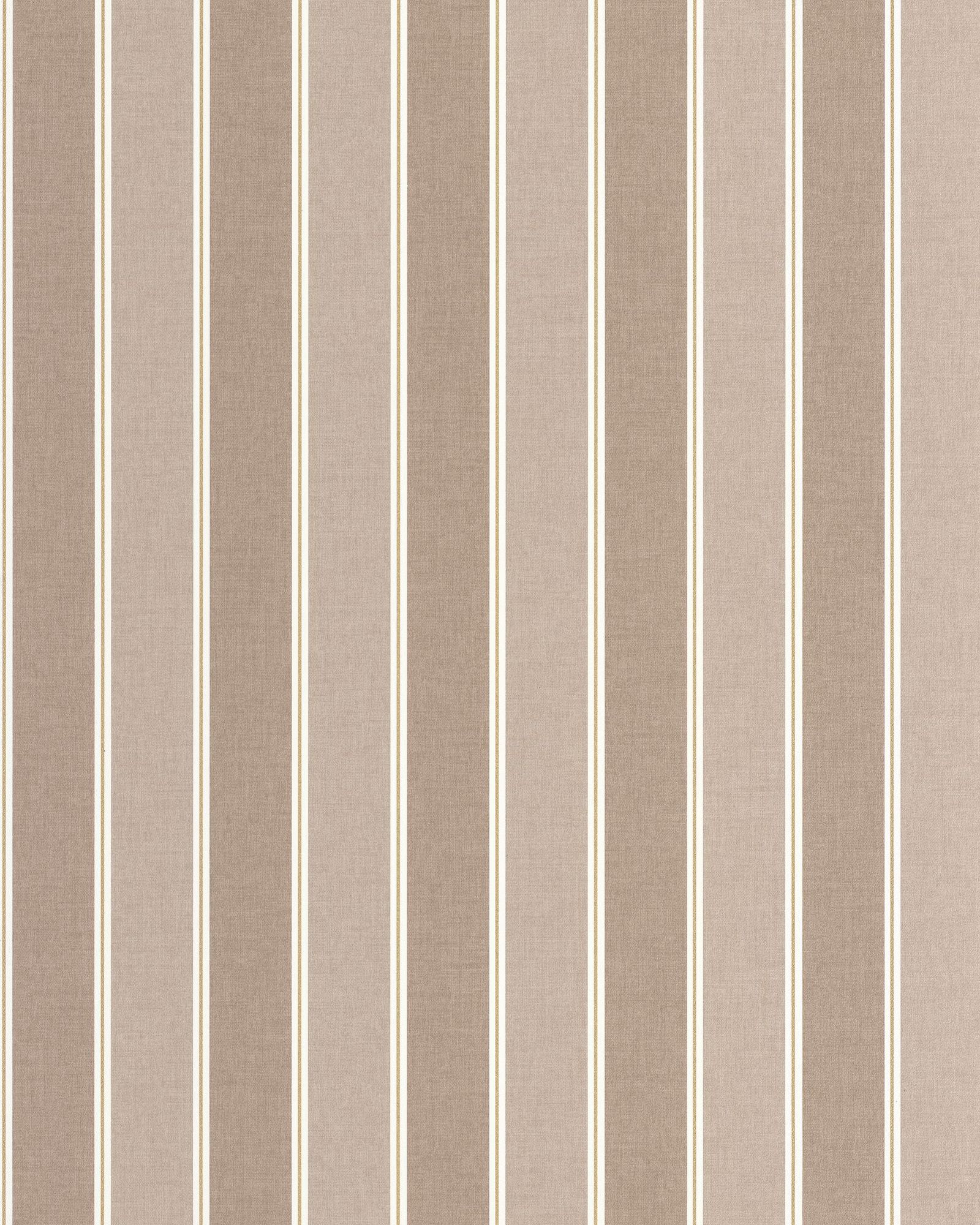 MIP106731120 Classic Lines Taupe Gold Wallpaper by Caselio