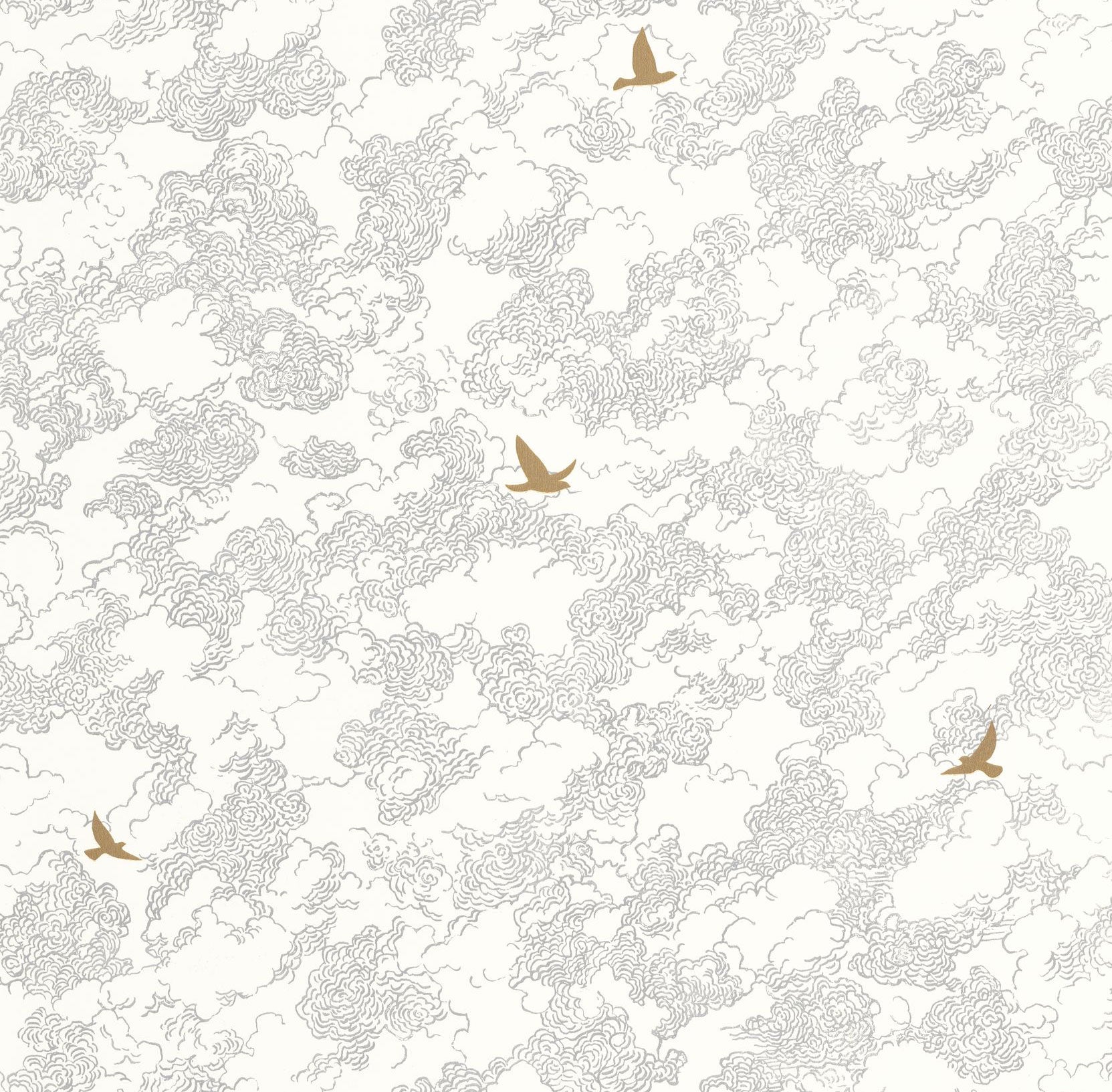 107090961 Golden Flight Noir Wallpaper by Caselio