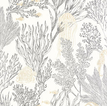 107190971 Deep Abyss Blanc Noir Or Wallpaper by Caselio