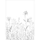 Field Line Noir Et Blanc Moonlight 3 Mural by Caselio