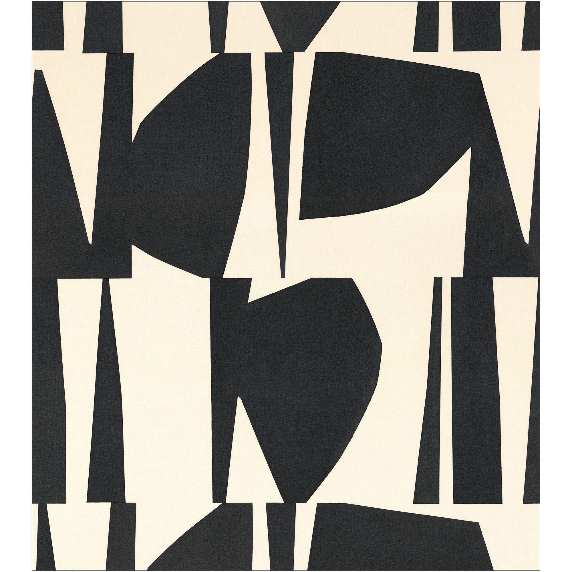 107250901 Graphic Art Noir Et Blanc Mural by Caselio