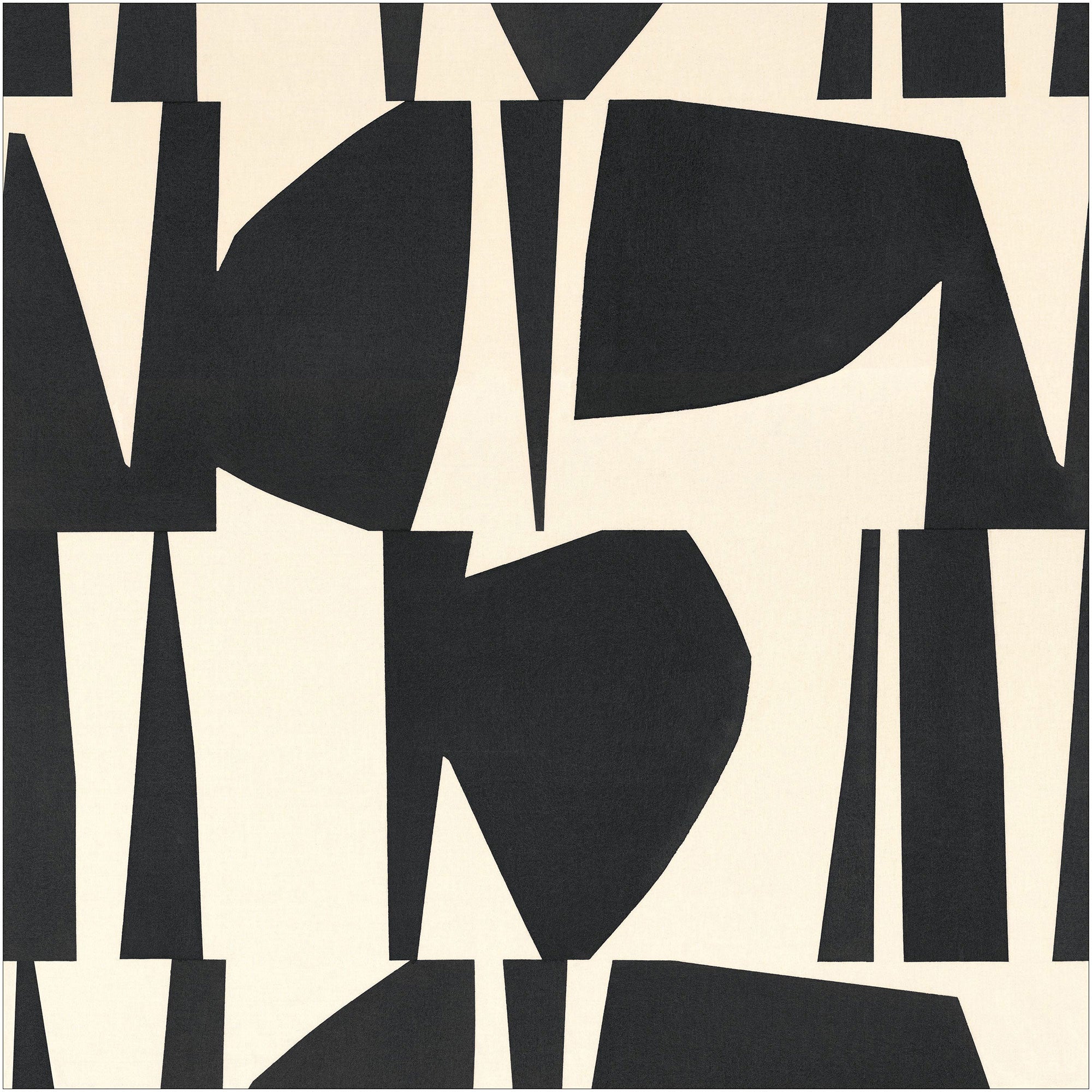 107250906 Graphic Art Noir Et Blanc Mural by Caselio