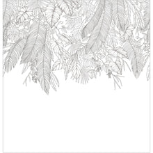 107260909 Descendant Jungle Noir Et Blanc Mural by Caselio