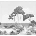 107270908 Seaside Noir Et Blanc Mural by Caselio