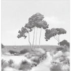 107270909 Seaside Noir Et Blanc Mural by Caselio