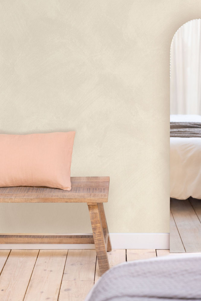 MIP106081520 Uni Mat Beige Taupe Clair Wallpaper by Caselio