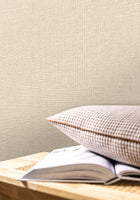 MIP104011136 Uni Mat Linen Wallpaper by Caselio
