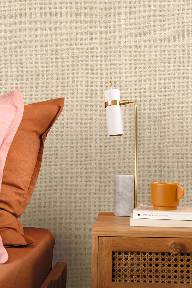 MIP104011690 Uni Mat Oat Wallpaper by Caselio