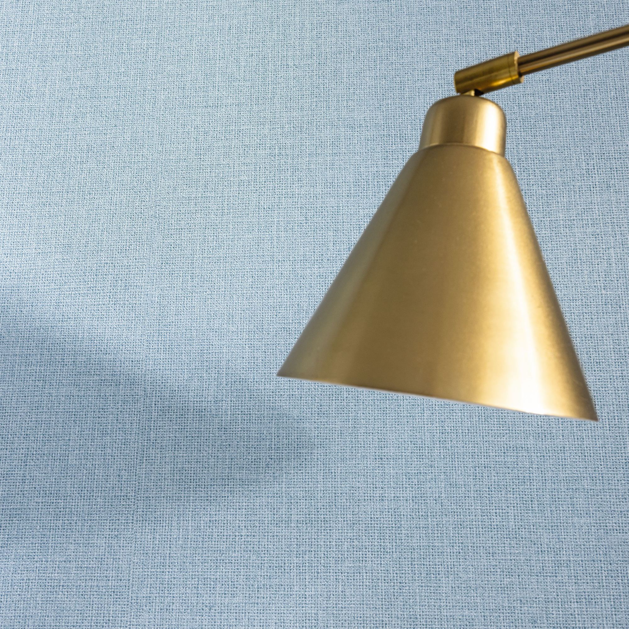 MIP104016150 Uni Mat Blue Abysse Wallpaper by Caselio