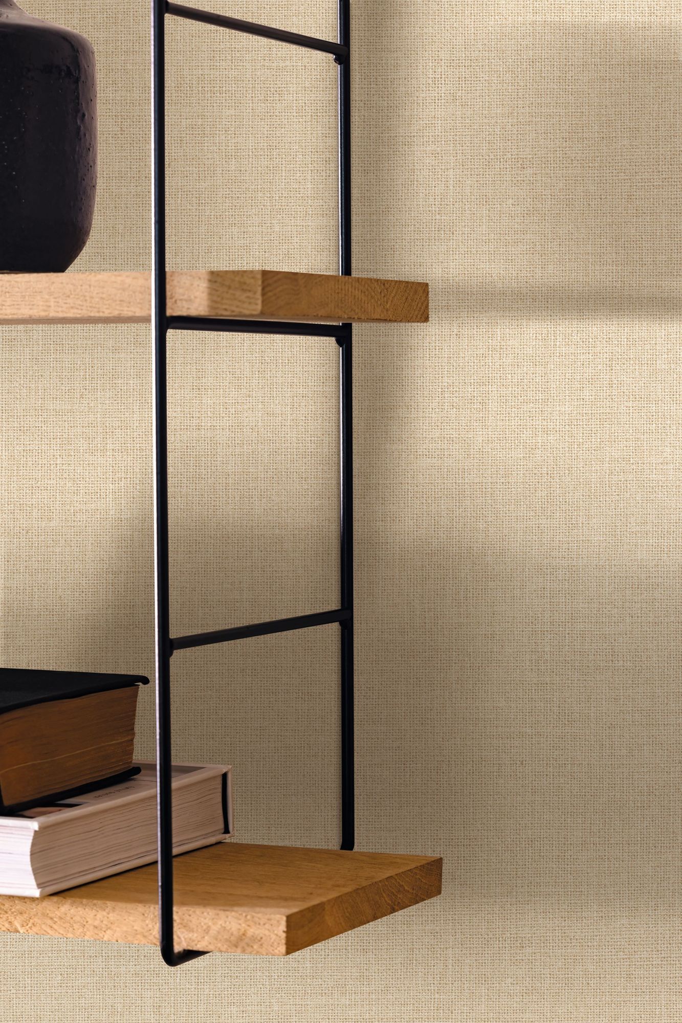 MIP104011456 Uni Mat Hemp Wallpaper by Caselio