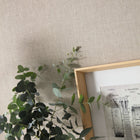 MIP103221900 Uni Mat Linen Wallpaper by Caselio