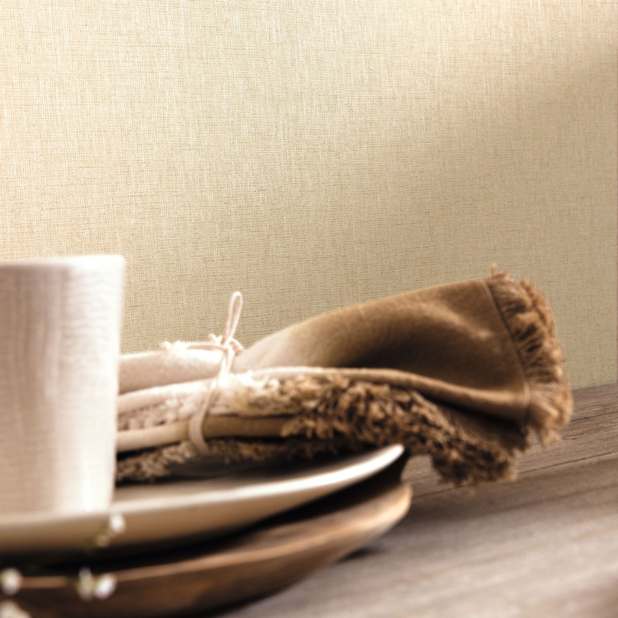 MIP103221619 Uni Mat Sand Wallpaper by Caselio