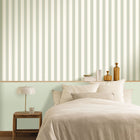MIP106737020 Classic Lines Green Almond Gold Wallpaper by Caselio