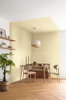 MIP107762020 Bold Line Yellow Wallpaper by Caselio