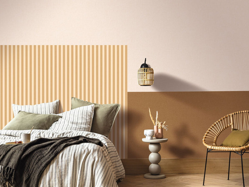 MIP103231023 Uni Metallise/irise Beige Gold Wallpaper by Caselio