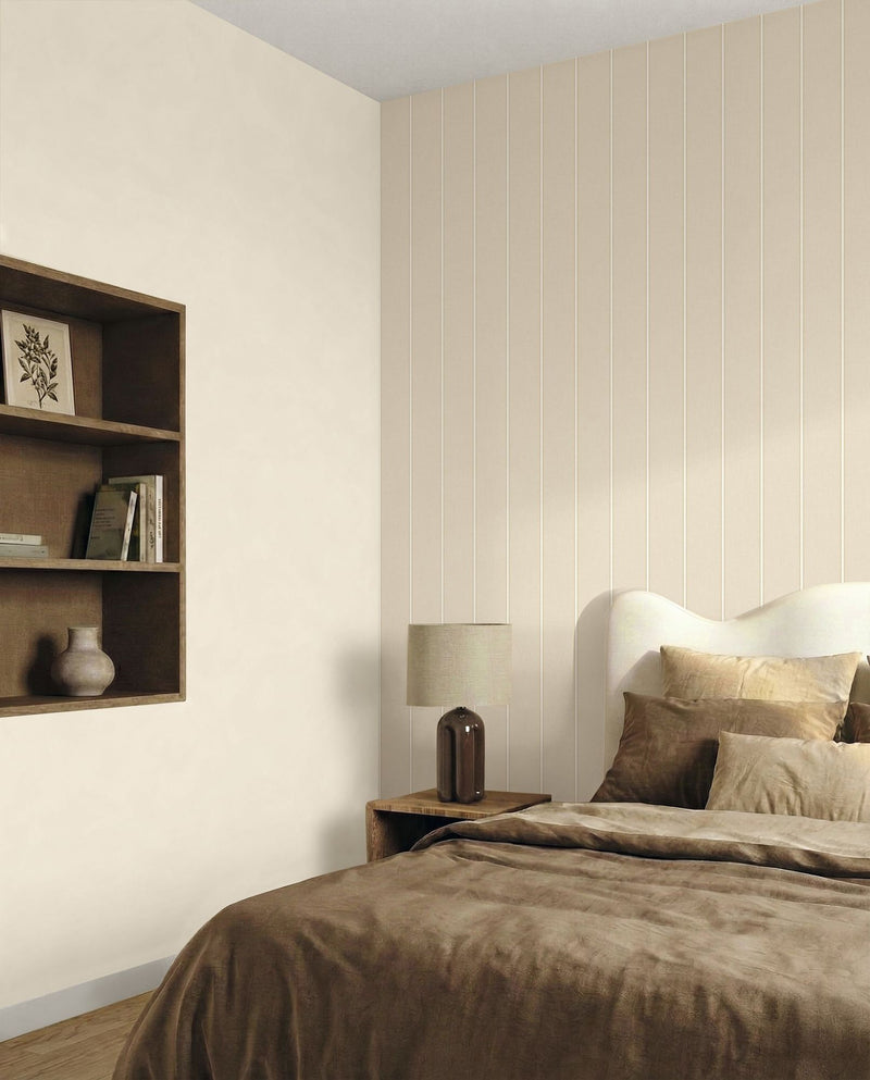 MIP107751109 Dot Line Taupe Wallpaper by Caselio
