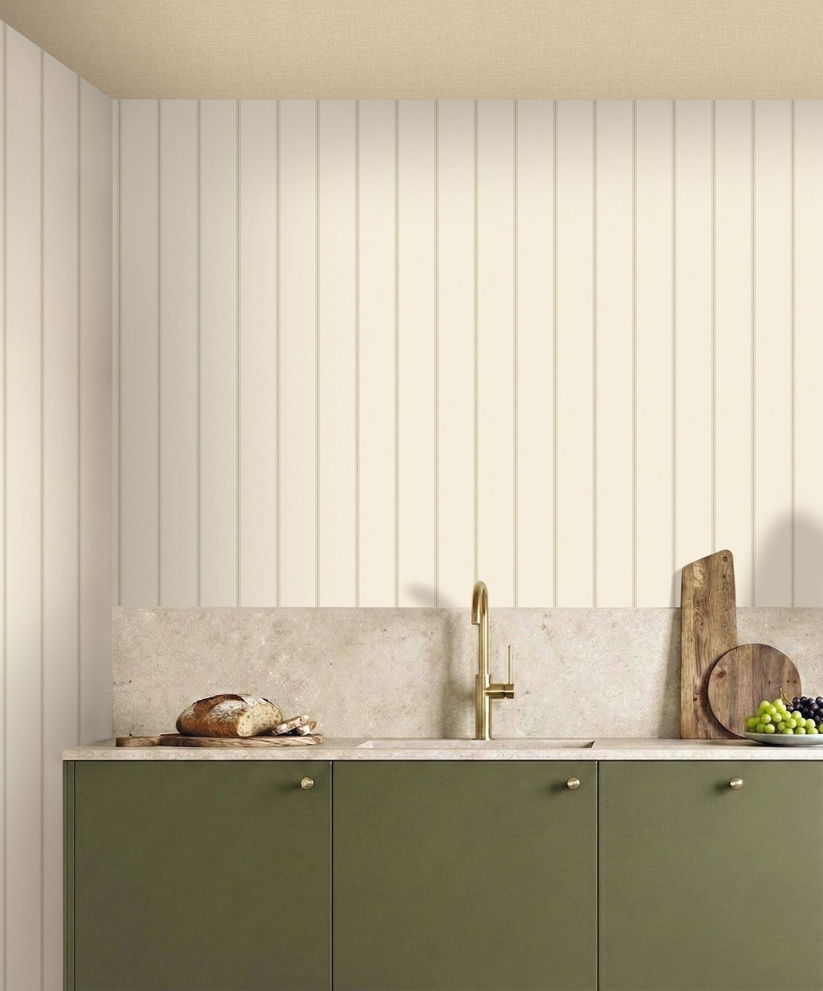 MIP104011456 Uni Mat Hemp Wallpaper by Caselio