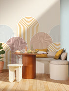 MIP104016009 Uni Mat Blue Glacier Wallpaper by Caselio