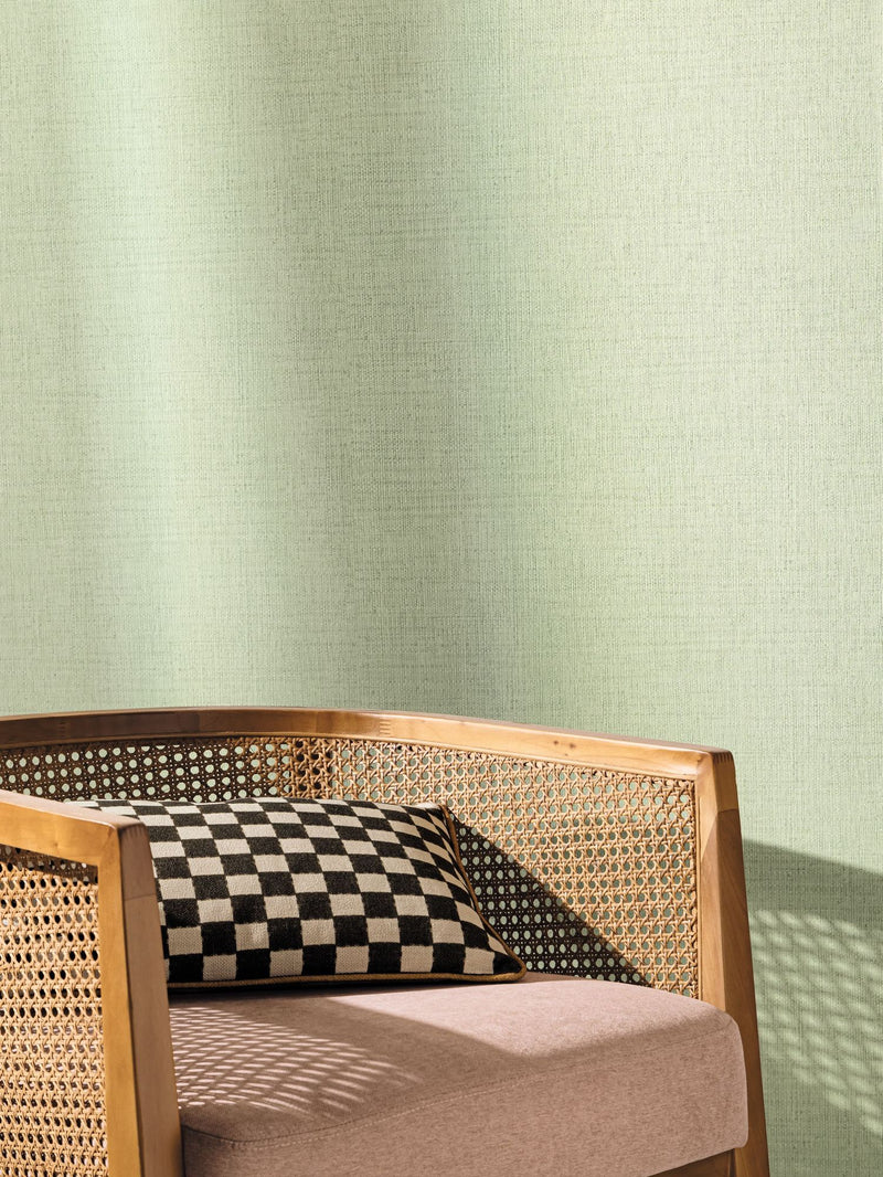 MIP105977000 Uni Green D Eau Wallpaper by Caselio