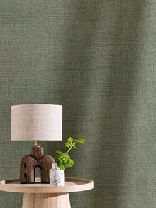 MIP105977206 Uni Green Mousse Wallpaper by Caselio