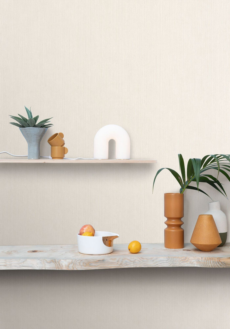 MIP106010000 Uni White Wallpaper by Caselio