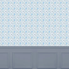 Casia Denim Country Folk Wallpaper by Voyage Maison | CASIA/WPO/DEN