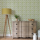Casia Sage Country Folk Wallpaper by Voyage Maison | CASIA/WPO/SAG