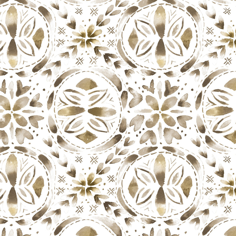 Casia Stone Country Folk Wallpaper by Voyage Maison | CASIA/WPO/STO