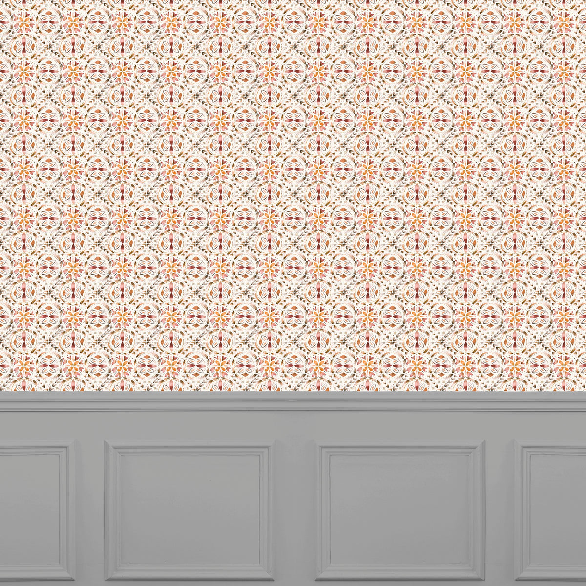Casia Terracotta Wallpaper by Voyage Maison | CASIA/WPO/TER