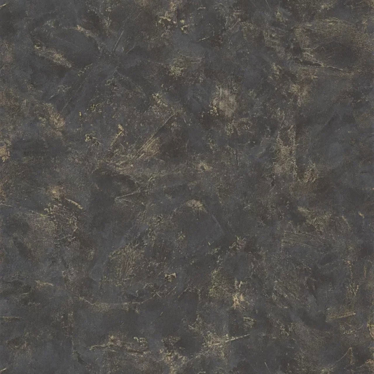100229998 Patine Uni Noir Or Color Box 3 Wallpaper by Caselio