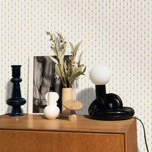 100430110 Scarlett Mistinguett Blanc Beige Irise Color Box 3 Wallpaper by Caselio