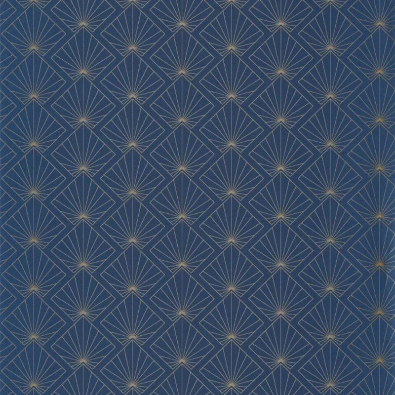 101236221 Sunrise Midnight Blue Dore Color Box 3 Wallpaper by Caselio