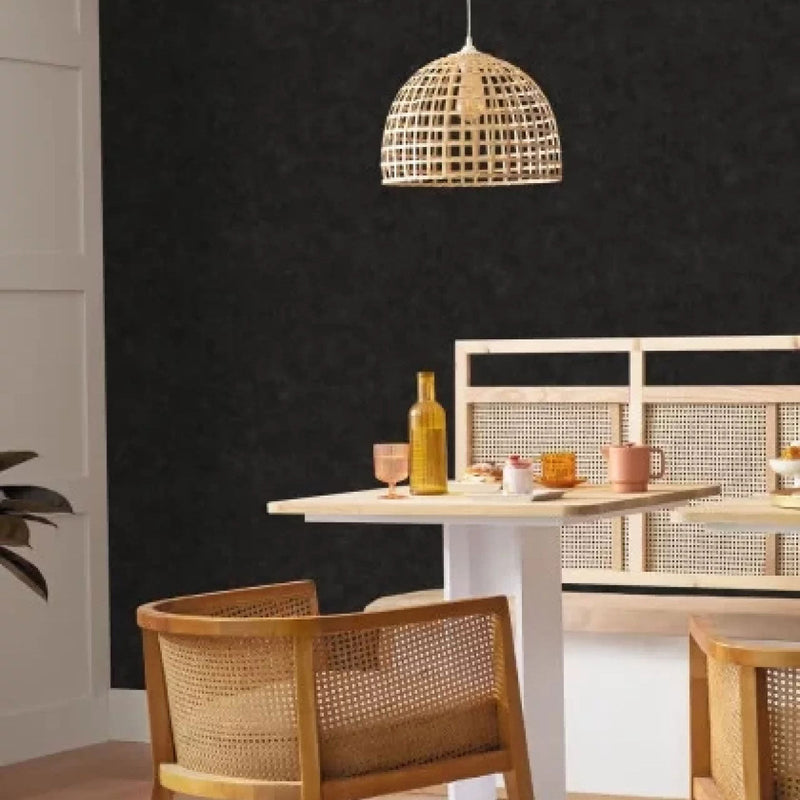 101489949 Beton Uni Noir Color Box 3 Wallpaper by Caselio