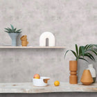 102079009 Telas 2 Uni Metalises Gris Clair Nacre Color Box 3 Wallpaper by Caselio