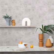 102079009 Telas 2 Uni Metalises Gris Clair Nacre Color Box 3 Wallpaper by Caselio