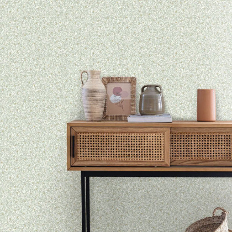 102347061 Escapade Ballade Vert D'Eau Color Box 3 Wallpaper by Caselio