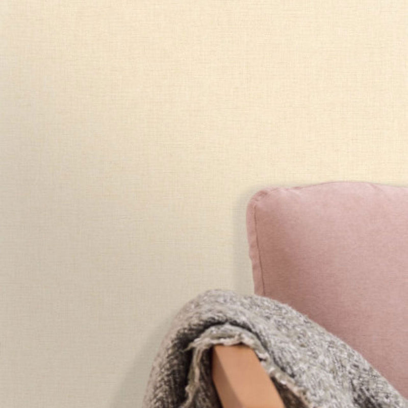 103221600 Uni Mat Vanille Color Box 3 Wallpaper by Caselio