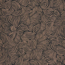 103729090 Mirage Noir Cuivre Color Box 3 Wallpaper by Caselio