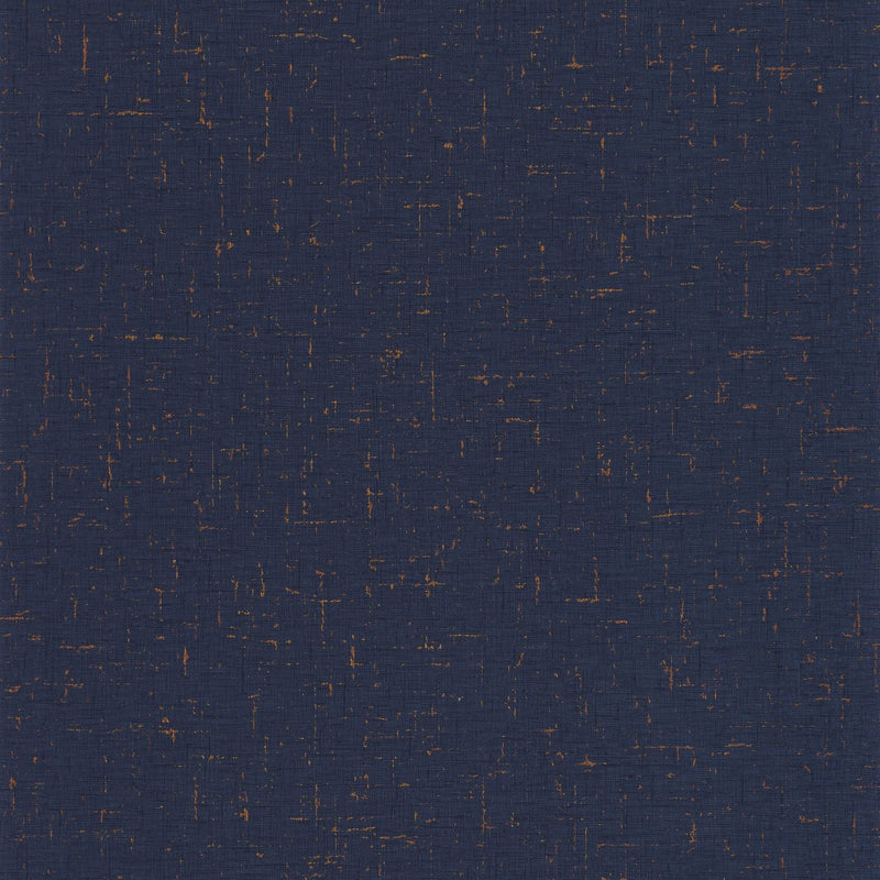 103776552 Gaze Metal Bleu Nuit Cuivre Color Box 3 Wallpaper by Caselio