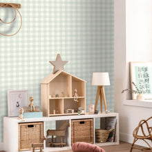 104420764 Victoria Vert D'Eau Color Box 3 Wallpaper by Caselio